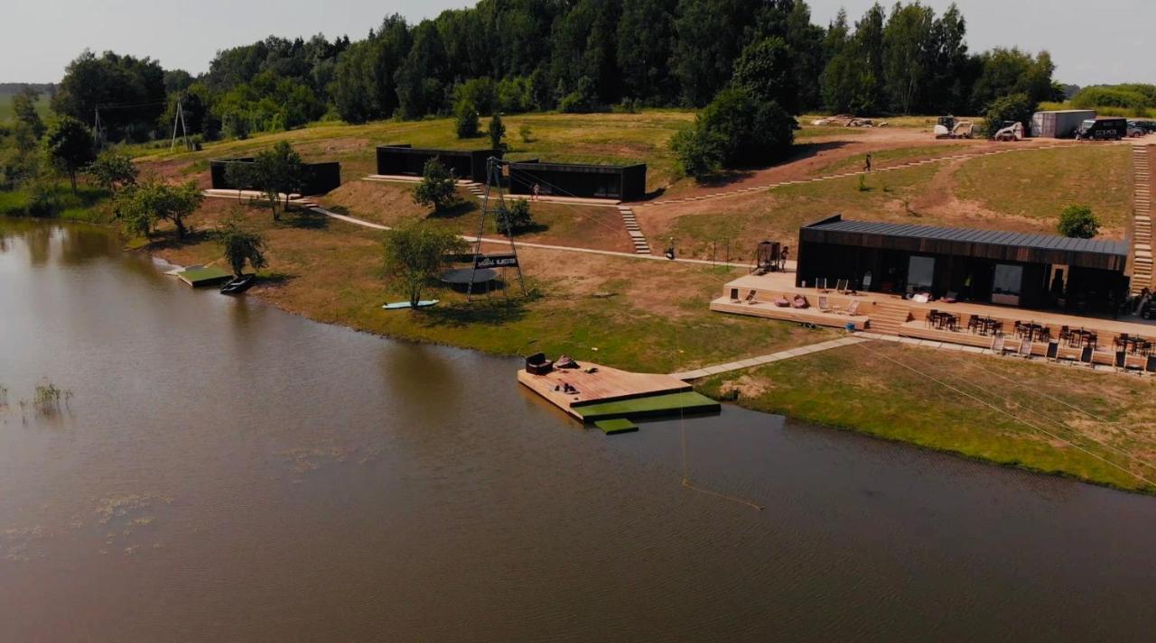 Wakepond Atostogu Slenis Villa Anykščiai Exteriör bild