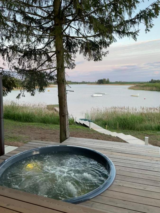 Wakepond Atostogu Slenis Villa Anykščiai Exteriör bild