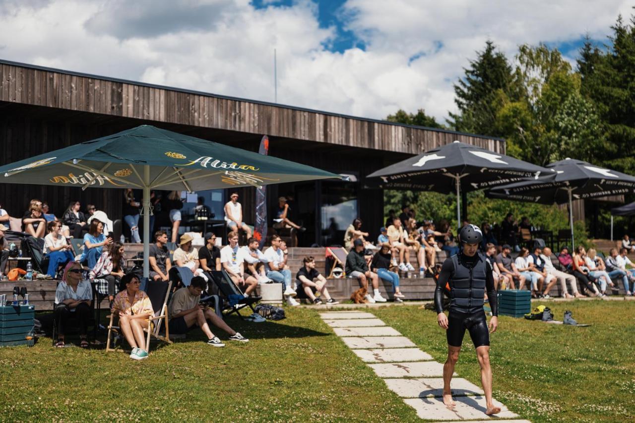 Wakepond Atostogu Slenis Villa Anykščiai Exteriör bild