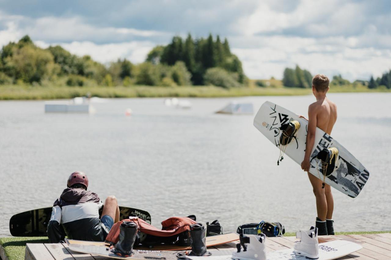Wakepond Atostogu Slenis Villa Anykščiai Exteriör bild